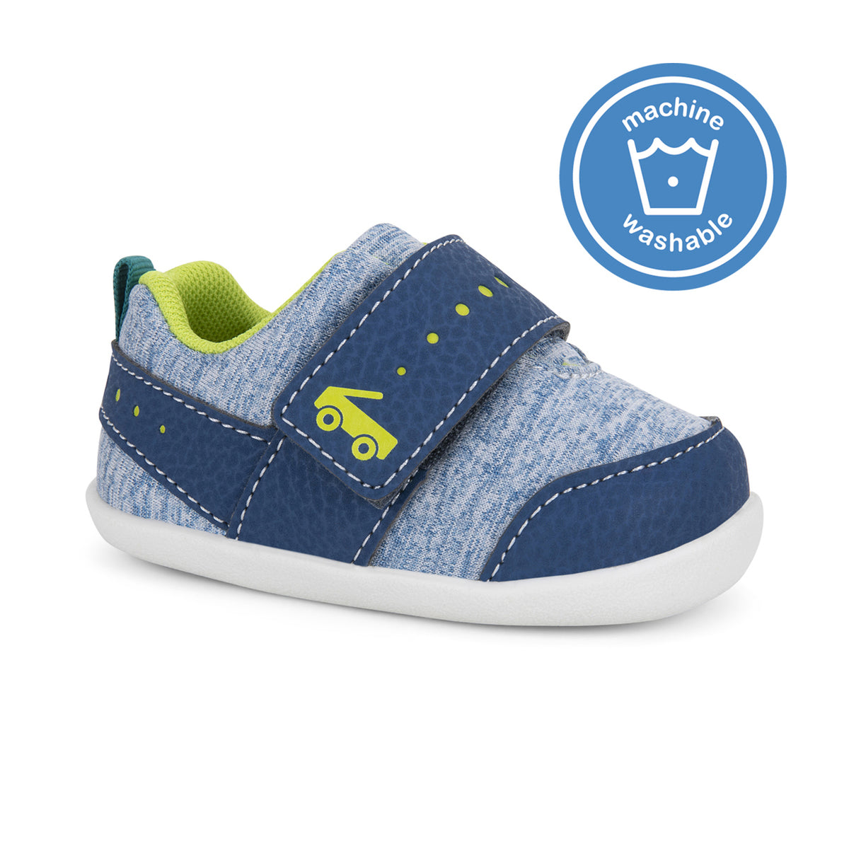 First Walker Ryder Sneaker - Blue/Green – Tonka Shoe Box | Little