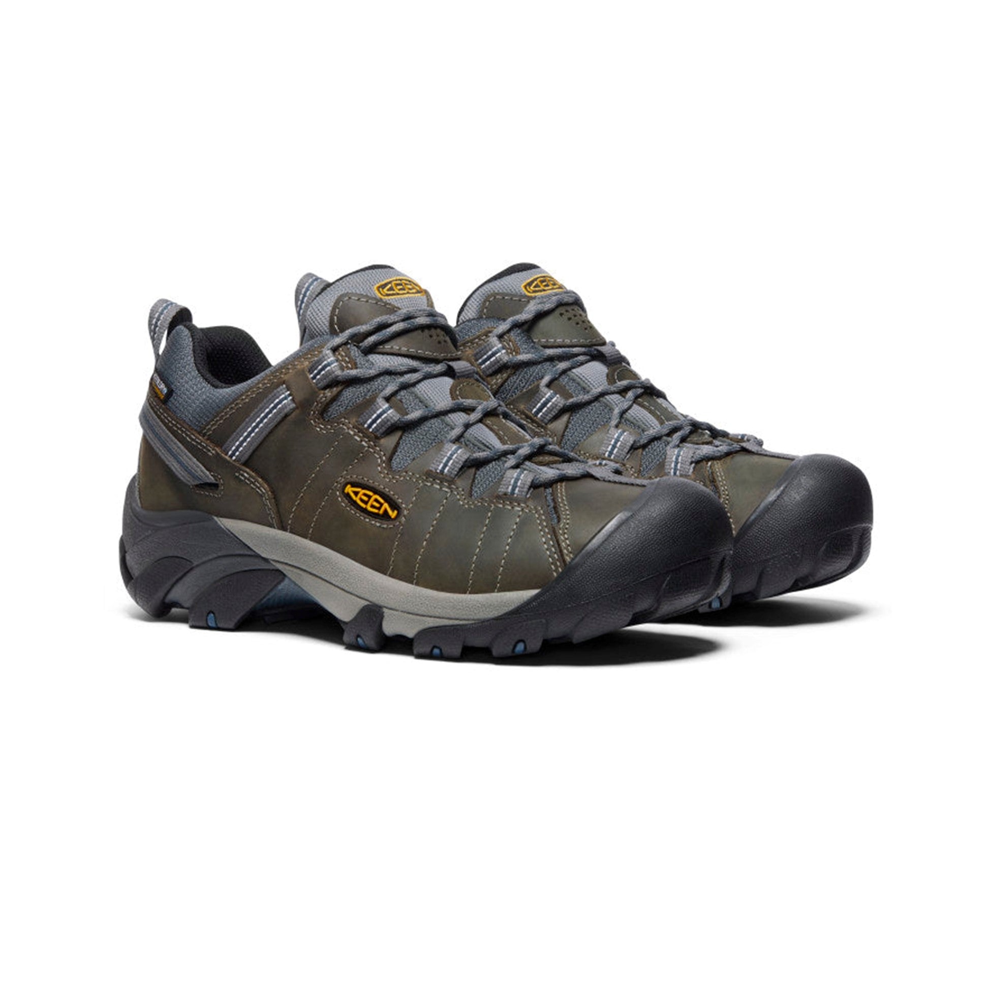 Targhee II Men's Waterproof Trail Shoe - Gargoyle/Midnight Navy