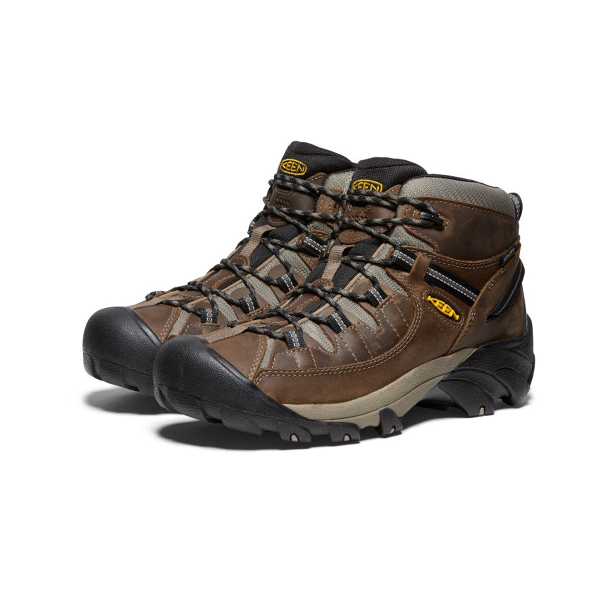 Targhee II Mid Men's Waterproof Hiking Boot - Shitake/Brindle