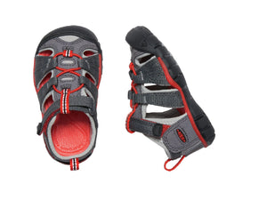 Seacamp II Kids' CNX Active Sandal - Magnet/Drizzle Red