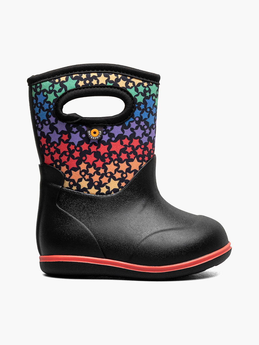 Baby Classic Toddler Waterproof Boot - Rainbow Stars