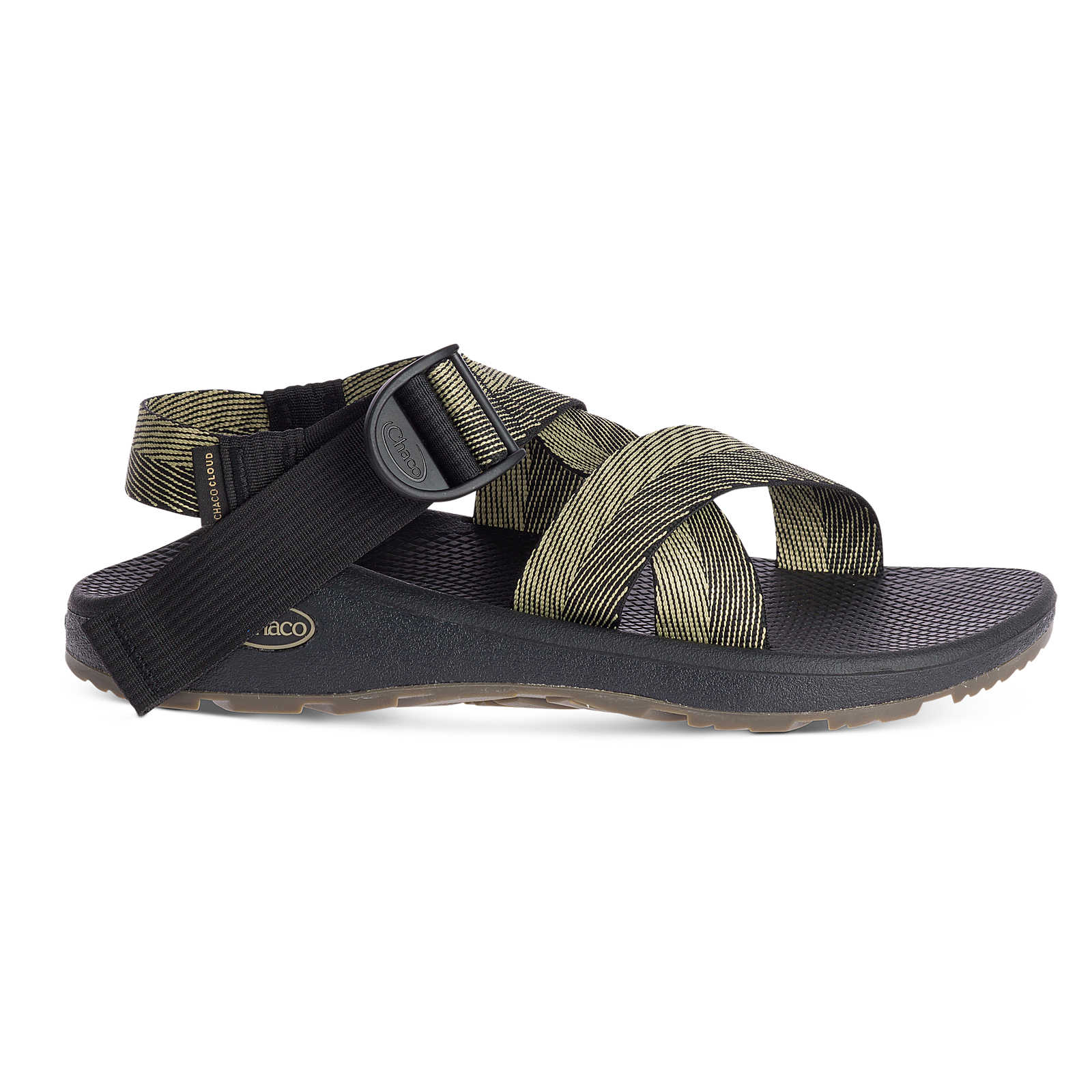 Mega Z/Cloud Men's Wide-Strap Sandal - Odds Black