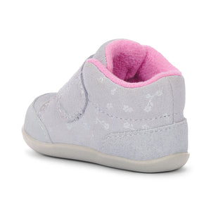 Casey Mini (First Walker) Infant Bootie - Gray Suede