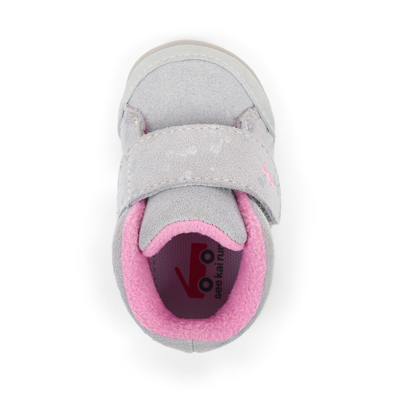 Casey Mini (First Walker) Infant Bootie - Gray Suede