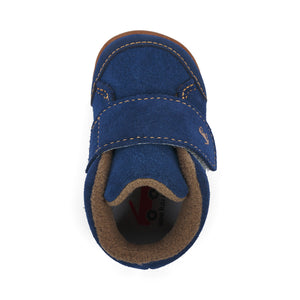 Casey Mini (First Walker) Infant Bootie - Navy Suede