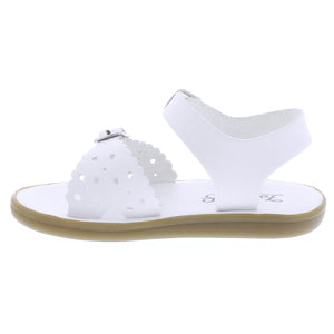 Ariel Eco Kid's Casual Sandal -White