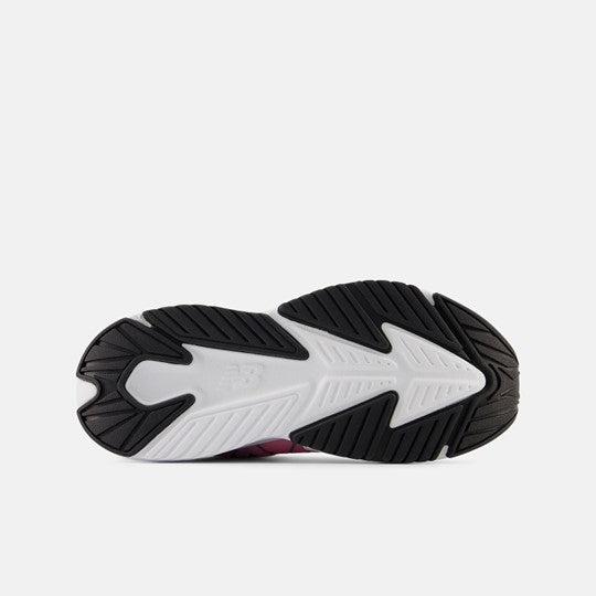 Rave Run v2 Kid's Athletic Trainer - White with Real Pink and Black