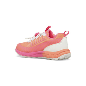 Agility Peak Kid's Athletic Trail Shoe - Pink/Orange/White