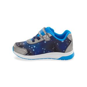 Astro Kid's Lighted Athletic - Blue Rocket Print