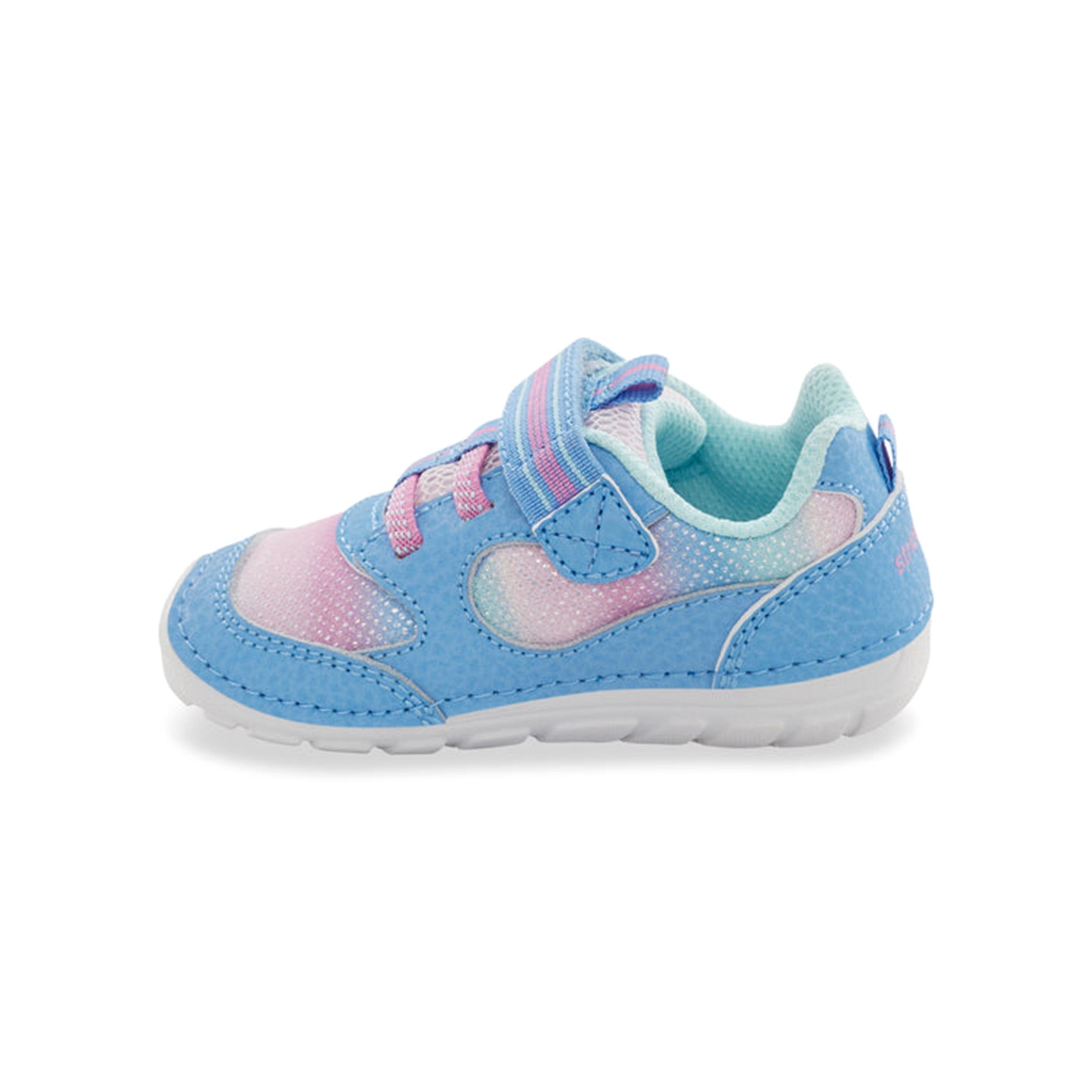 Soft Motion Turbo Sneaker - Light Blue Rainbow