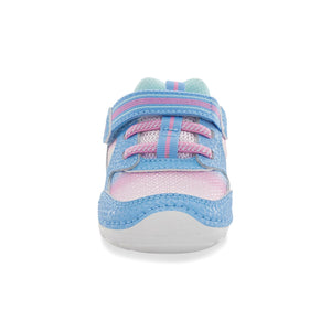 Soft Motion Turbo Sneaker - Light Blue Rainbow