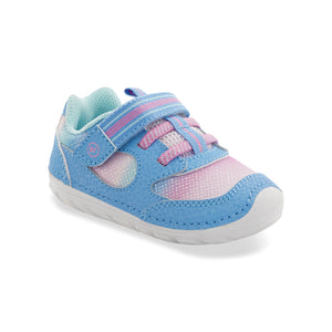 Soft Motion Turbo Sneaker - Light Blue Rainbow