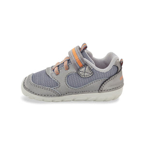 Soft Motion Turbo (First Walker) Sneaker - Grey/Silver