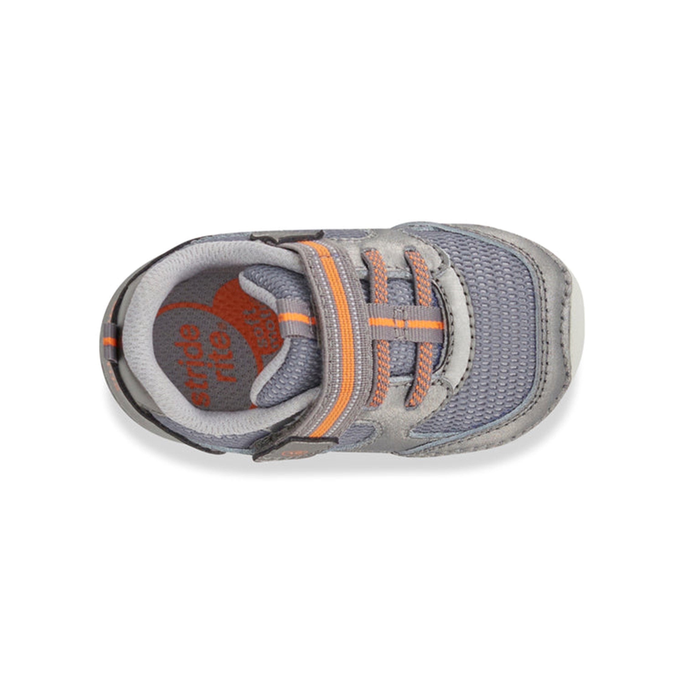 Soft Motion Turbo (First Walker) Sneaker - Grey/Silver