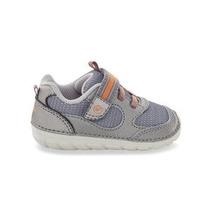 Soft Motion Turbo (First Walker) Sneaker - Grey/Silver