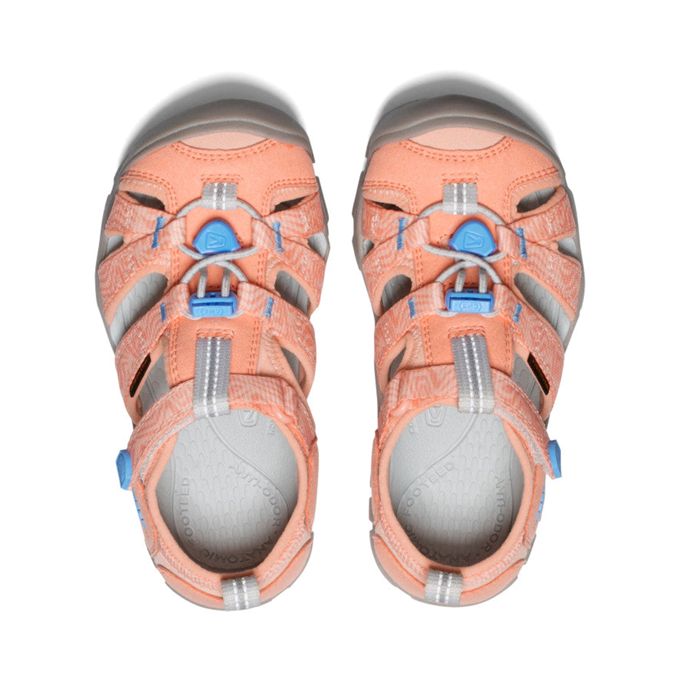 Seacamp II Kids' CNX Active Sandal - Papaya Punch/Marina