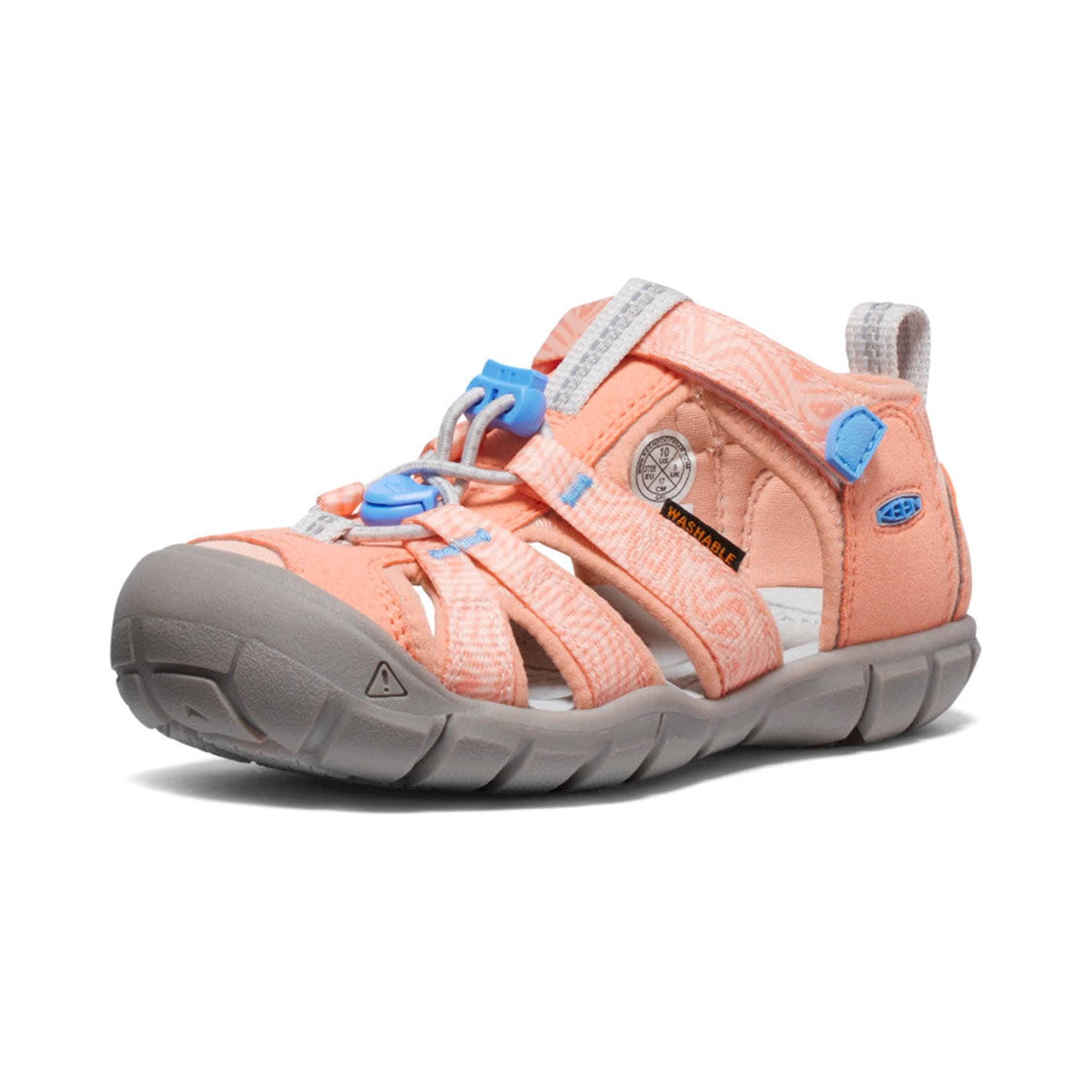 Seacamp II Kids' CNX Active Sandal - Papaya Punch/Marina