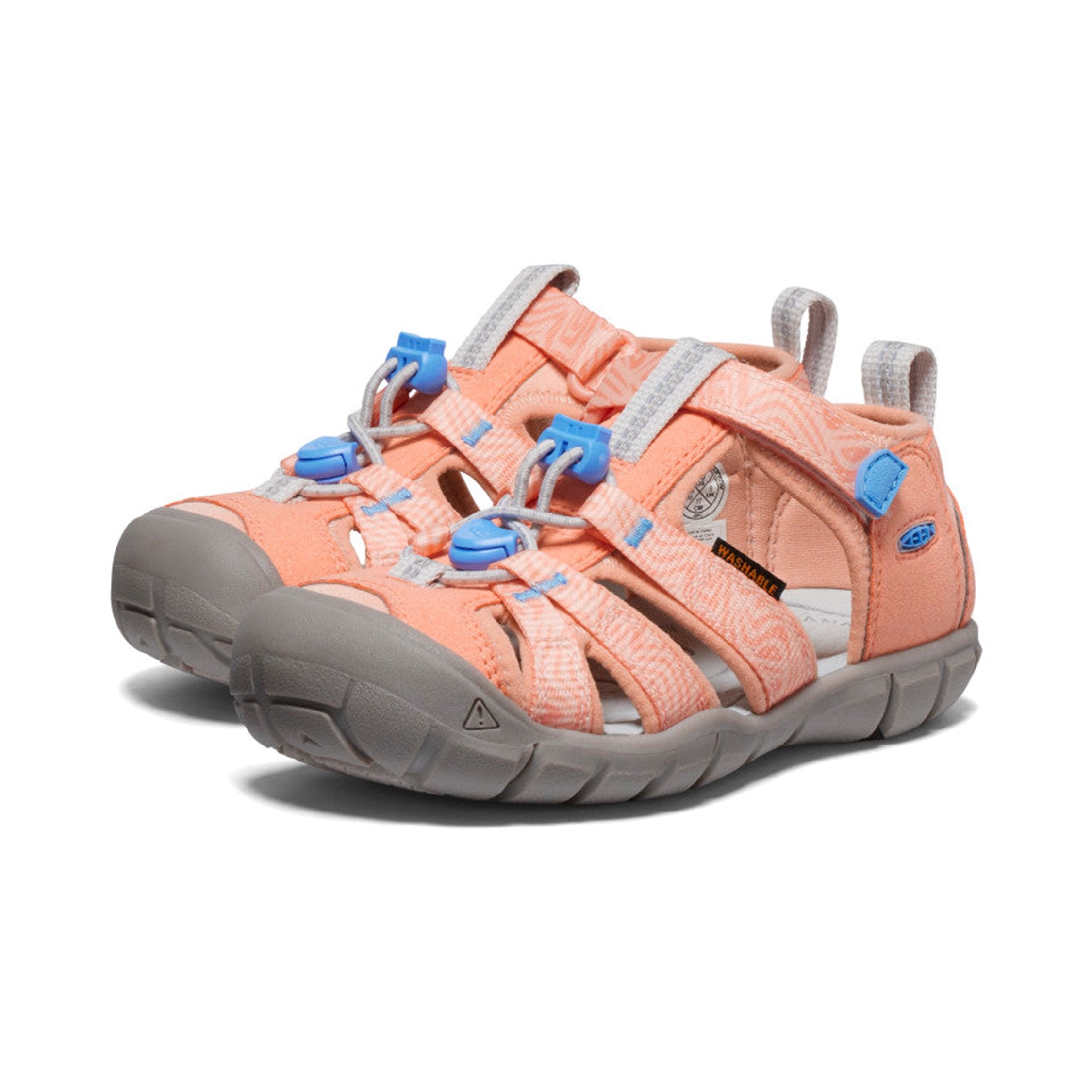 Seacamp II Kids' CNX Active Sandal - Papaya Punch/Marina