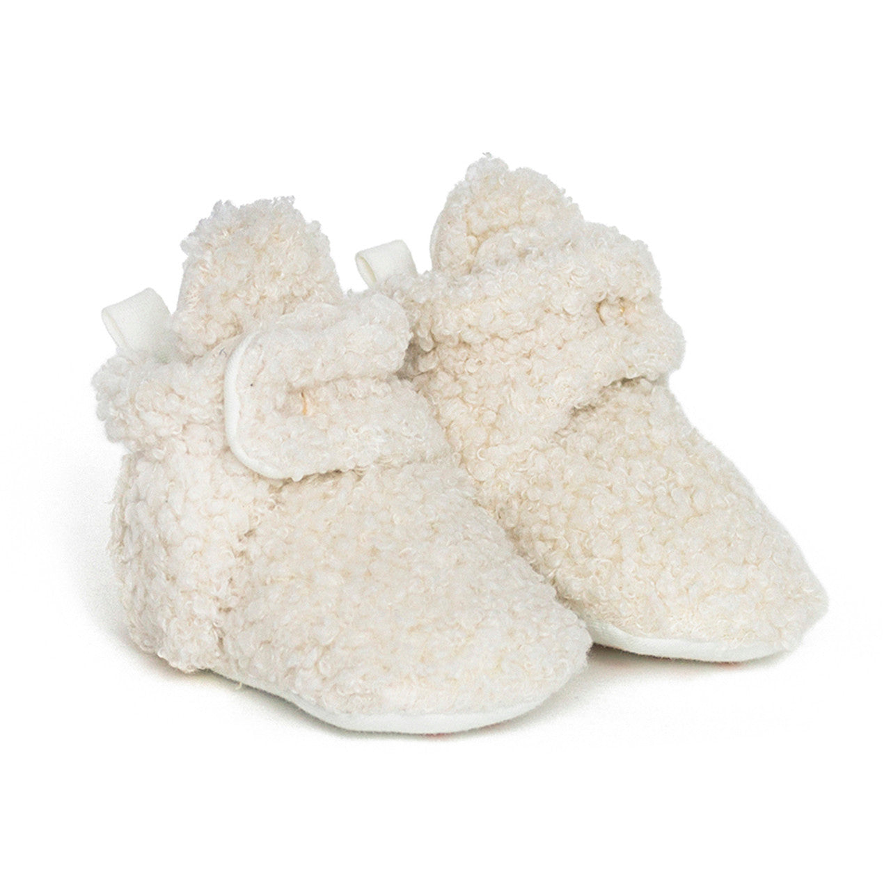 Snap Booties Sherpa - White