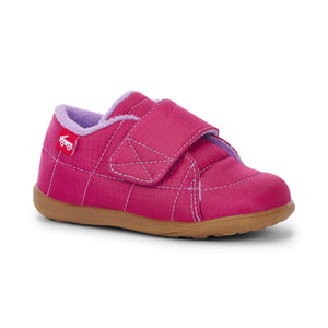 Aspen Quilted Slipper Shoe - Berry