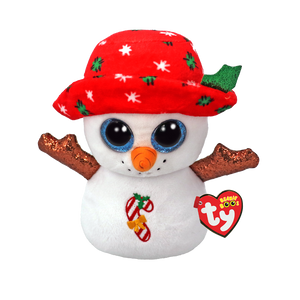 Holiday Beanie Boo's - Brrrnie the Snowman