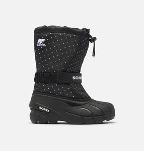 FLURRY™ Print Youth Boot - Black Dots