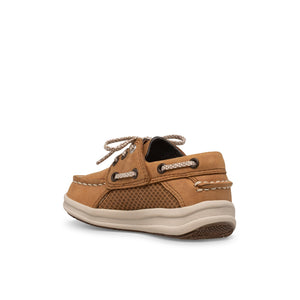 Gamefish Kid's Jr Boat Shoe - Brown Leather