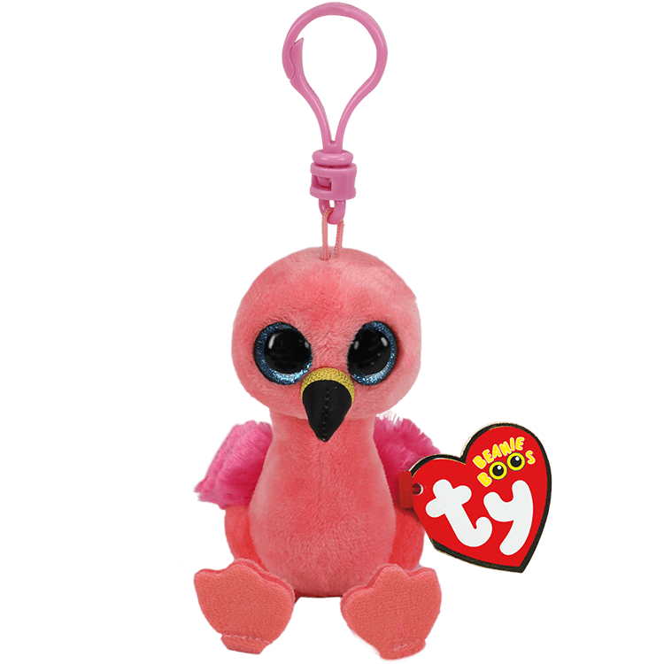 Beanie Boo Clips - Gilda the Flamingo