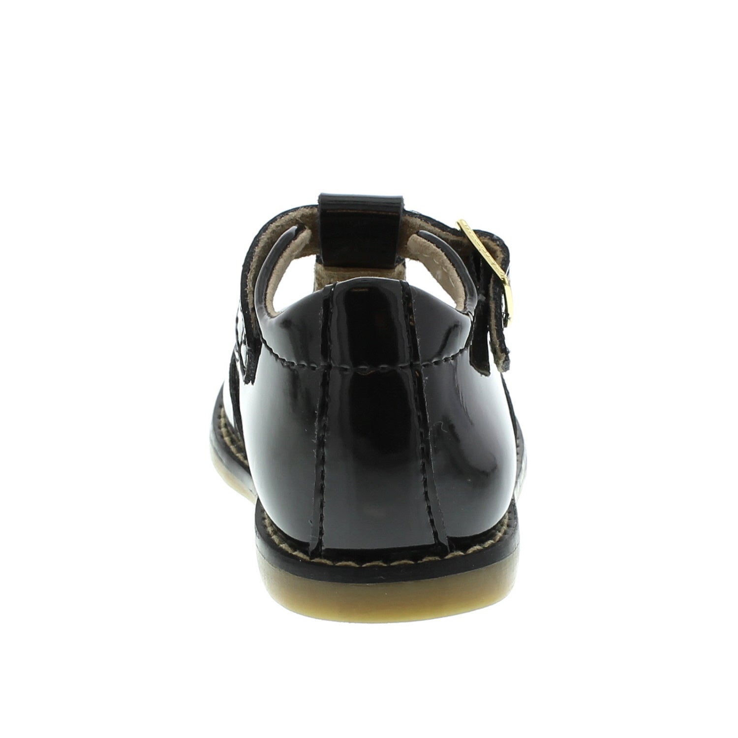 Harper Baby T-strap Dress Shoe - Black Patient