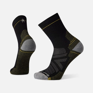 Hike Light Cushion Men's Mid Crew Socks - Black