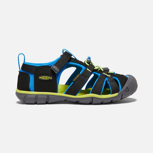 Seacamp II Kids' CNX Active Sandal - Black/Brilliant Blue