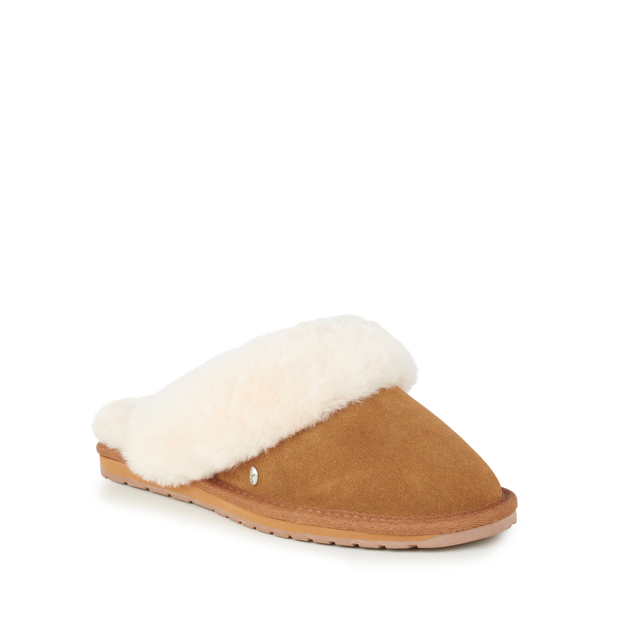 Jolie Women's Shearling Slipper - Chestnut