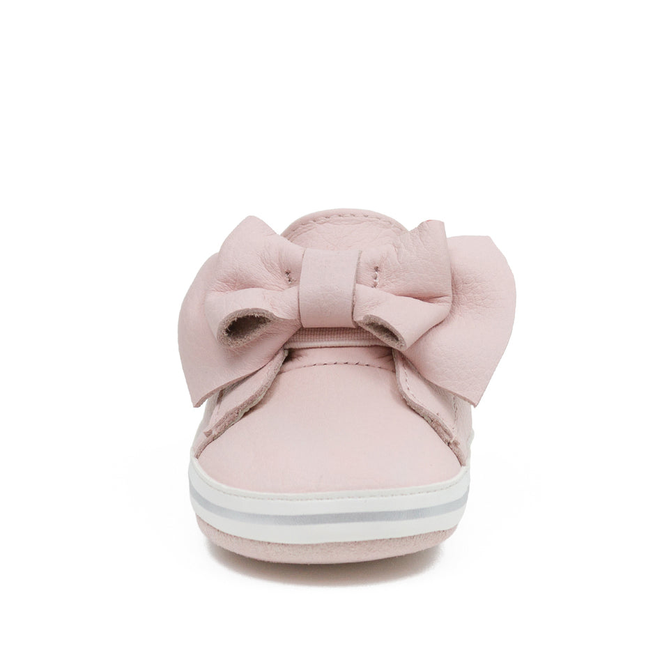 First Kicks Aria Shoes - Light Pink Leather