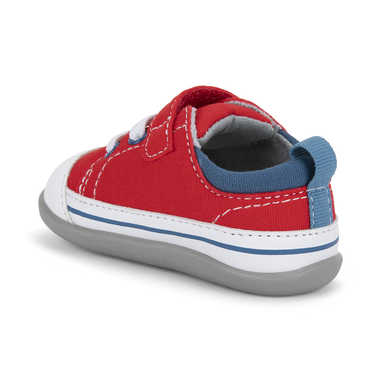 Stevie II (First Walker) Infant Shoe - Red/Blue