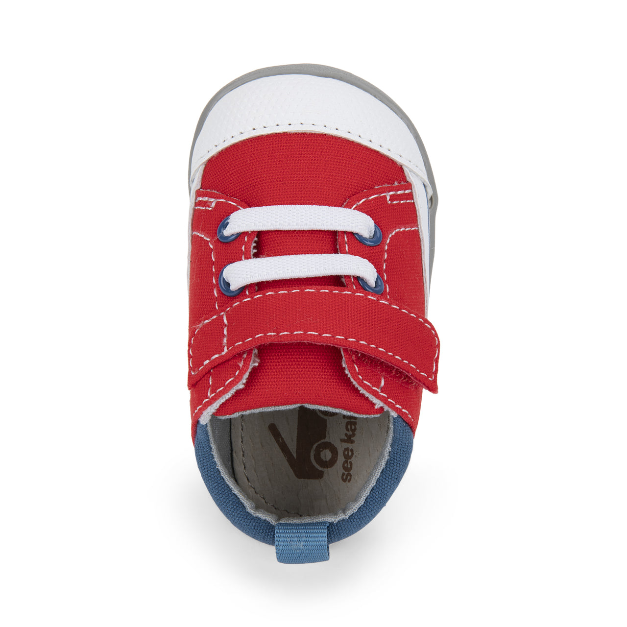 Stevie II (First Walker) Infant Shoe - Red/Blue